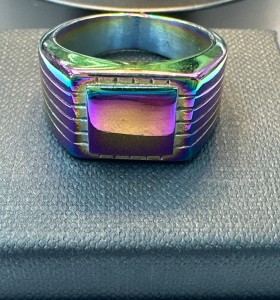 1-9-75710-1-Anillo acero colores tipo sello T25