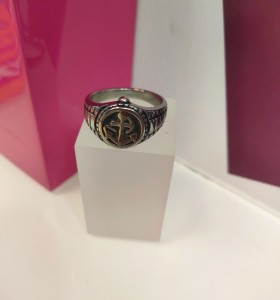 1-9-75669-1-Anillo acero plateado con simbolo de ancla T29