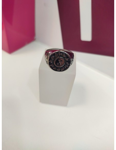 1-9-75479-1-Anillo acero plateado tipo yin y el yang T27