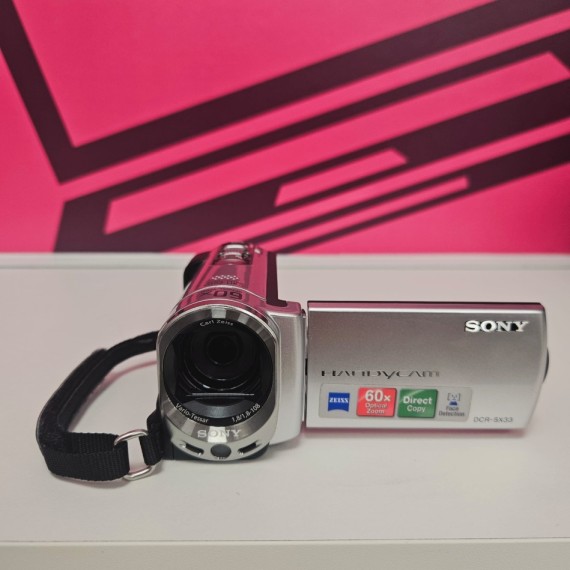 8-8-76154-2-Videocámara Digital Sony Handycam DCR-SX33 Optical Zoom 60x