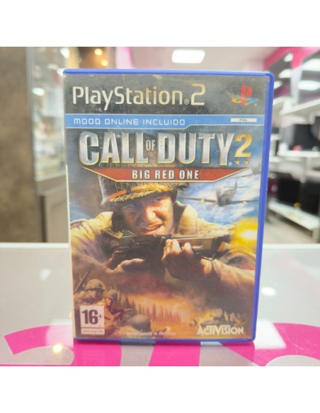 7-7-85347-1-Videojuego PS2 Call of duty 2 Big red one