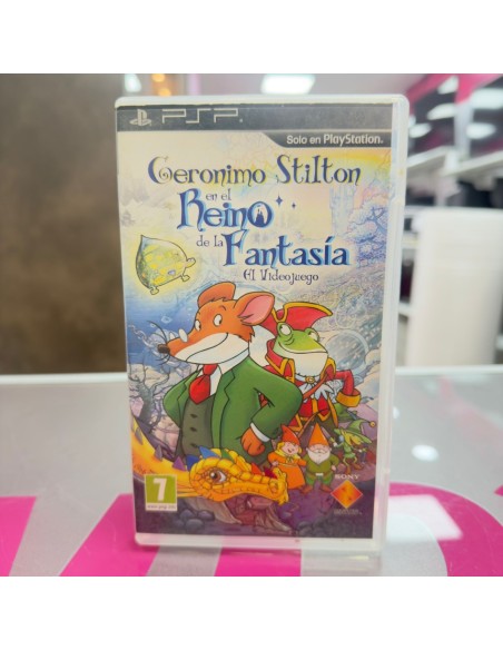 7-7-85397-1-Videojuego PSP Geronimo Stilton en el Reino de la Fantasia