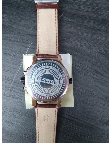 8-9-44887-3-Reloj Pulsera Premium Caballero Police 15049J Marron