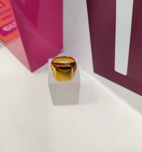 8-9-75565-1-Anillo acero dorado tipo sello T20