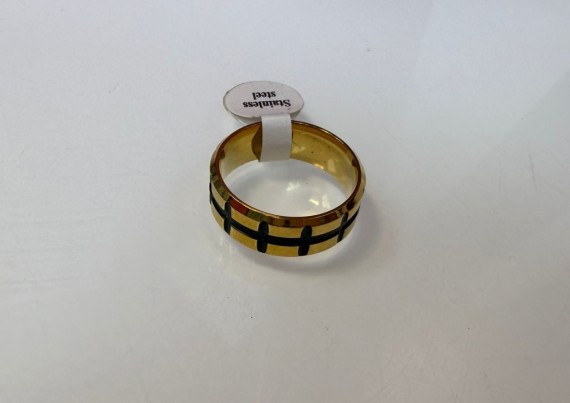 8-9-75682-1-Anillo acero hombre lineas negras t 24