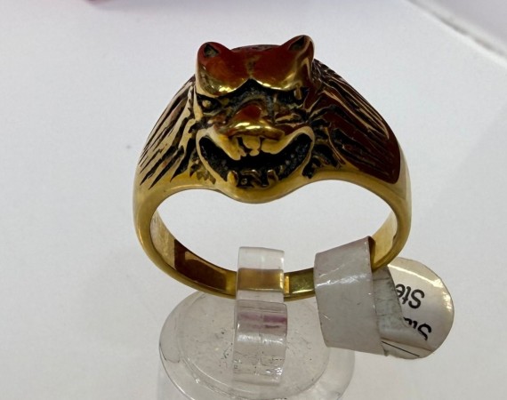 8-9-75678-1-Anillo acero hombre figura lobo t 30