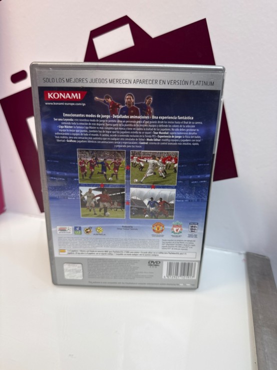 9-9-74453-3-Videojuego PS2 pes 2009