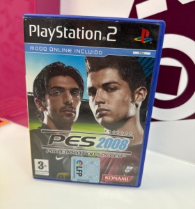 9-9-74459-1-Videojuego PS2 pes 2008 