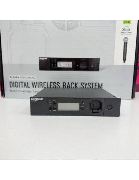 7-7-84628-1-Sonido Sistema Completo Digital Shure GLXD24RE-SM 58 Z4