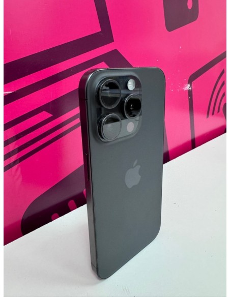 7-1-258123-7-Smartphone Iphone 15 Pro 128Gb Black Titanium bat88 SIN GARANTIA