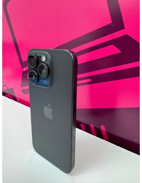 7-1-258123-8-Smartphone Iphone 15 Pro 128Gb Black Titanium bat88 SIN GARANTIA