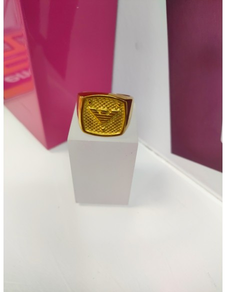 8-9-75551-1-Anillo acero dorado con simbolo de adidas T22