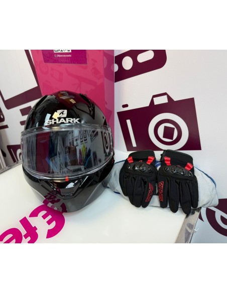 9-9-74050-3-Casco Integral SHARK EVO-ONE 2 Talla XS Intercomunicador