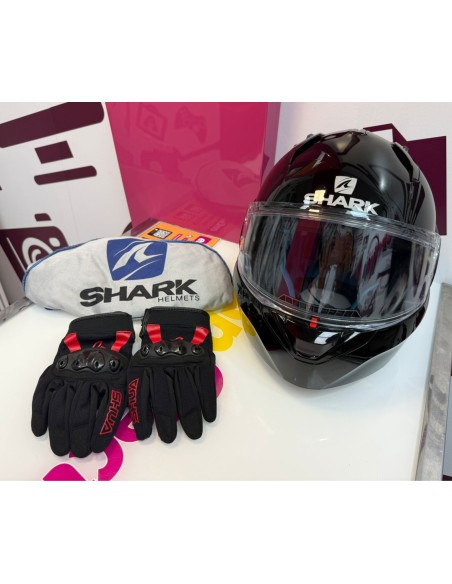 9-9-74050-4-Casco Integral SHARK EVO-ONE 2 Talla XS Intercomunicador