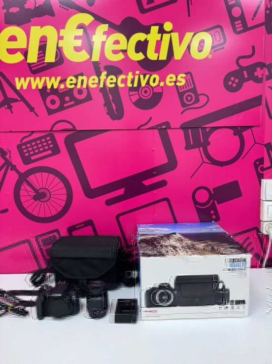 7-7-85429-2-Cámara Digital Réflex Cámara Canon EOS 2000D Travel Kit EF-S 18-55mm