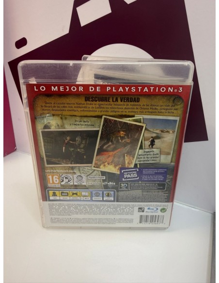 9-9-76276-3-Videojuego PS3 Uncharted 3 La Traicion De Drake 