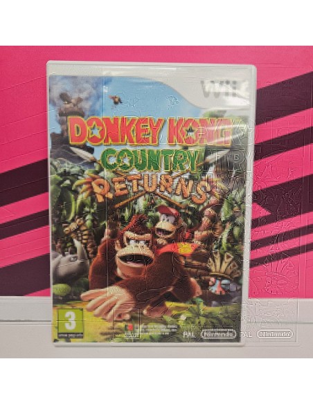 8-8-76422-1-Videojuego Wii Donkey kong country returns