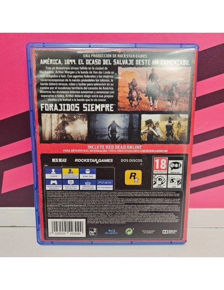 8-8-76470-2-Videojuego PS4 Red dead redemption II