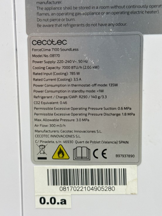 6-6-164536-2-Aire Acondicionado Cecotec Forceclima 7100