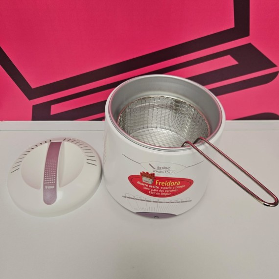 8-8-76430-2-Freidora Solac Ideal Duo (Nueva)