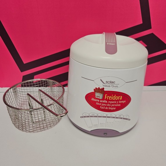 8-8-76430-3-Freidora Solac Ideal Duo (Nueva)