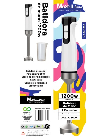 6-6-167623-1-Batidora de mano Maxell Power MPBM1200 