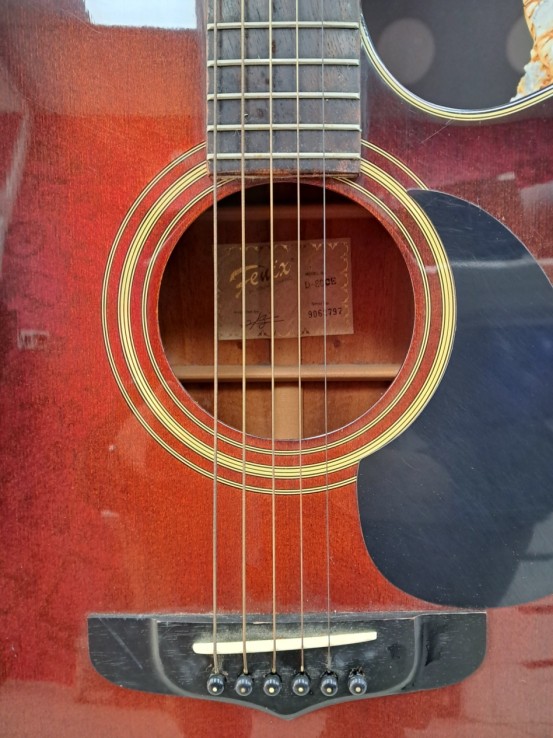 6-6-167803-2-Guitarra Acustica Electroacustica Fenix D-80CE