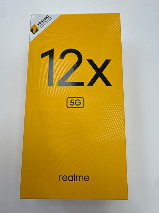1-1-268530-1-Smartphone Realme Smartphone 12x 5G 256GB 8GB Glowing Black 
