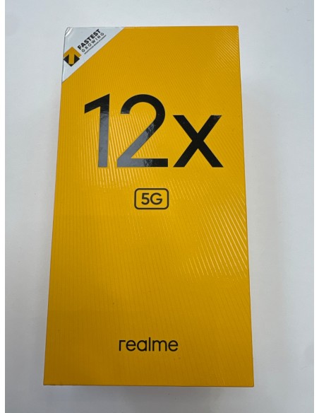 1-1-268530-1-Smartphone Realme Smartphone 12x 5G 256GB 8GB Glowing Black 