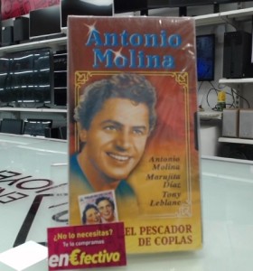 6-6-167820-1-Cine, DVD y películas Antonio molina el pescador de coplas (Precintada) 
