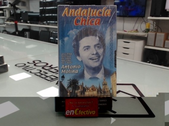 6-6-167814-1-Cine, DVD y películas VHS Andalucia chica Antonio Molina (Precintado)