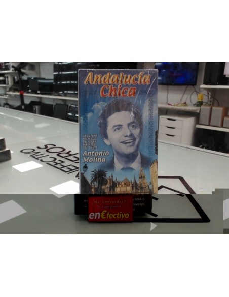 6-6-167814-1-Cine, DVD y películas VHS Andalucia chica Antonio Molina (Precintado)
