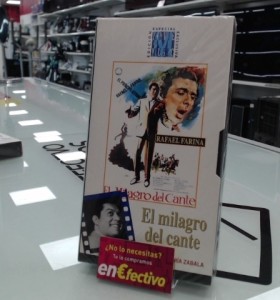 6-6-167813-1-Cine, DVD y películas VHS Rafael Farina el milagro del cantante (Precintada)