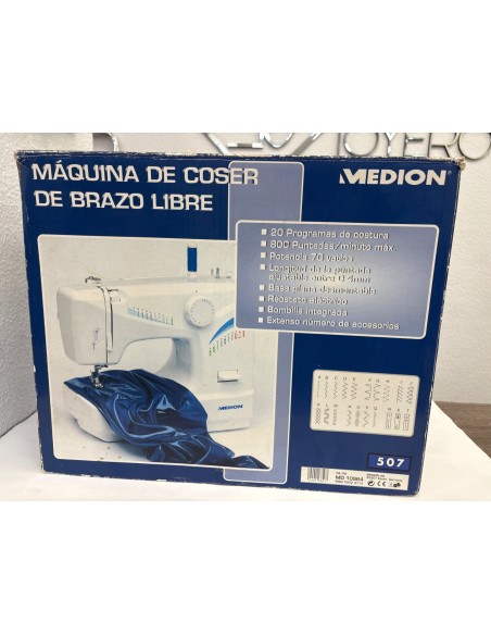 1-1-270160-4-Maquina Coser Medion Md10964