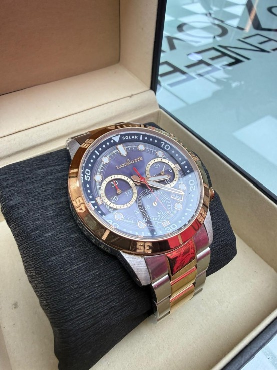 8-8-76484-4-Reloj Pulsera Caballero Lanscotte Solar 316L