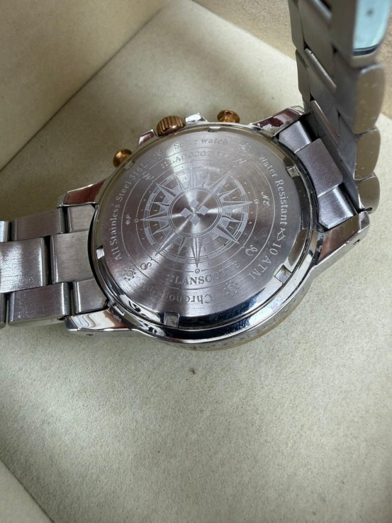 8-8-76483-6-Reloj Pulsera Caballero Lanscotte Solar 316L