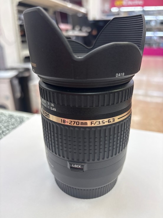 1-1-270099-3-Objetivo Tamron 18-270mm VC Para CANON