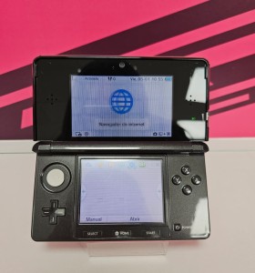 8-8-76636-1-Consola Nintendo Serie DS 3DS Negra (2011) Sin lápiz