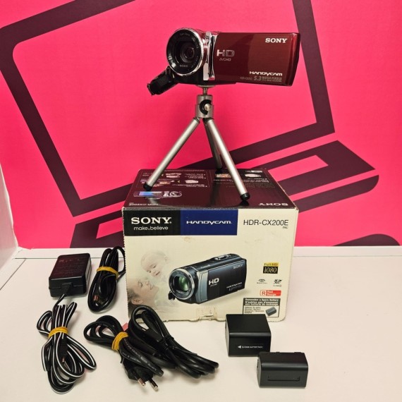 8-8-76537-1-Videocámara digital Sony Handycam HDR-CX200 HD 5.3megapixels 