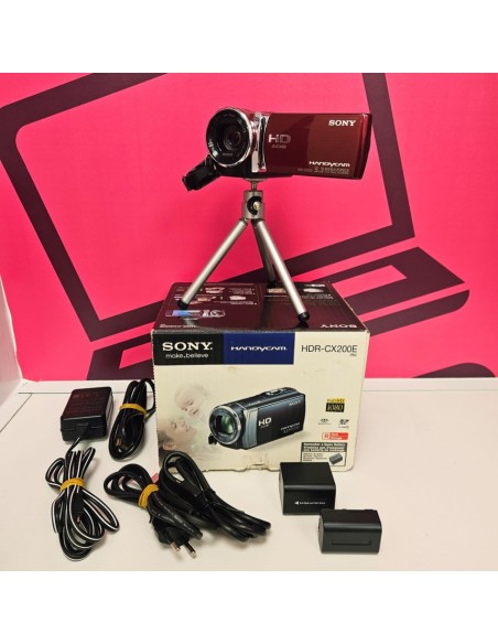 8-8-76537-1-Videocámara digital Sony Handycam HDR-CX200 HD 5.3megapixels 