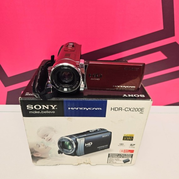 8-8-76537-2-Videocámara digital Sony Handycam HDR-CX200 HD 5.3megapixels 
