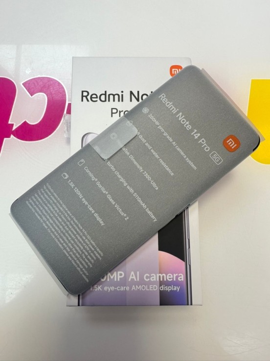 9-9-74619-1-Smartphone redmi note 14 pro 5g 8 256gb (sin uso)