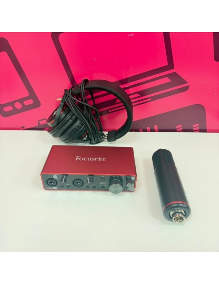 7-7-85692-2-Tarjeta Sonido Focusrite Scarlett