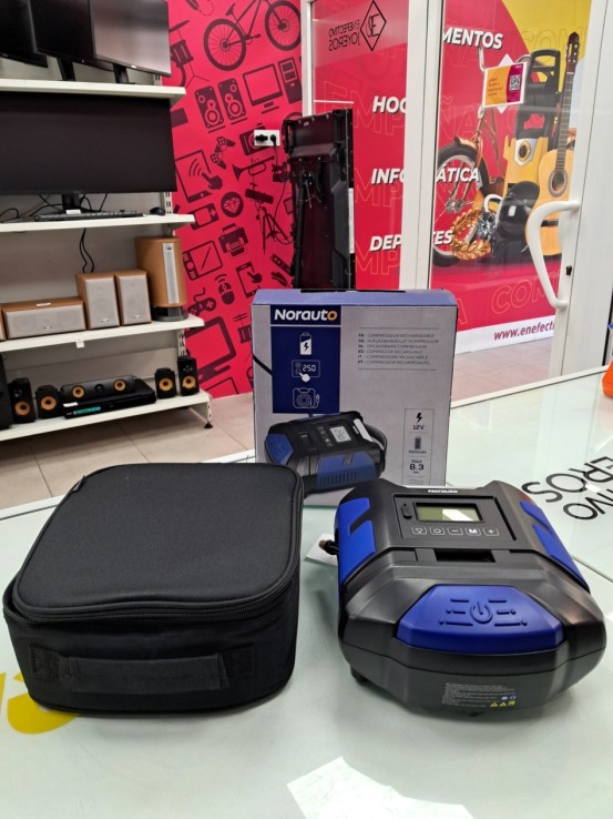 6-6-167900-1-Compresor Inflador Programable Batería Y 12V NORAUTO 