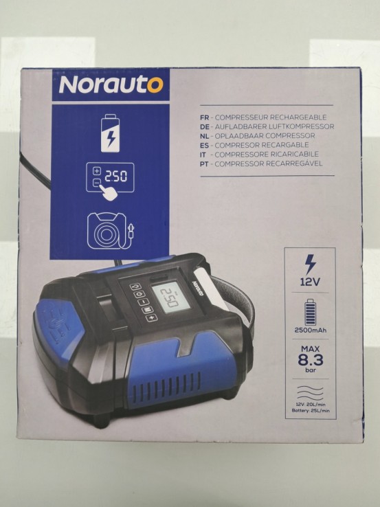 6-6-167900-3-Compresor Inflador Programable Batería Y 12V NORAUTO 