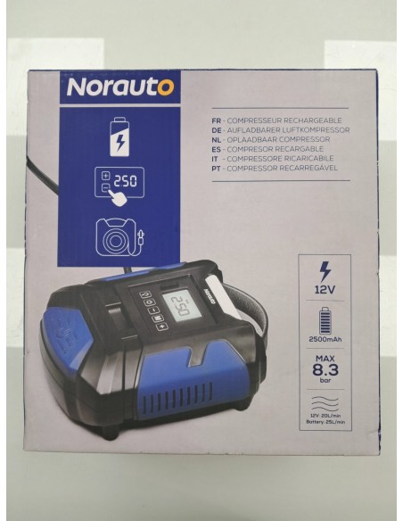6-6-167900-3-Compresor Inflador Programable Batería Y 12V NORAUTO 