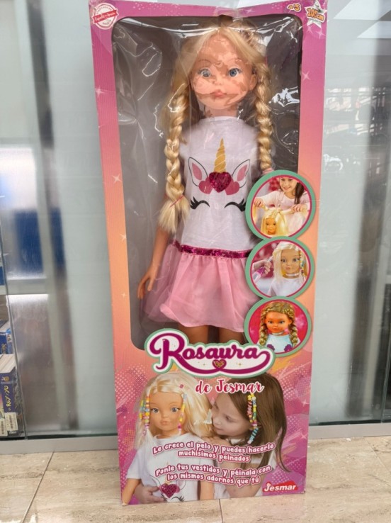 8-8-76577-4-Muñecas la muñeca Rosaura de Jesmar 105 cm.