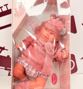 8-8-76576-1-Muñecas Mi Primer Reborn Martina Yogi Pink Nueva