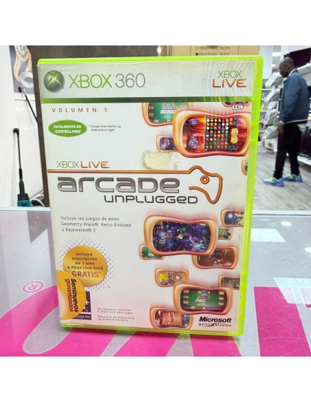 7-7-85752-1-Videojuego Xbox 360 Arcade Unplugged