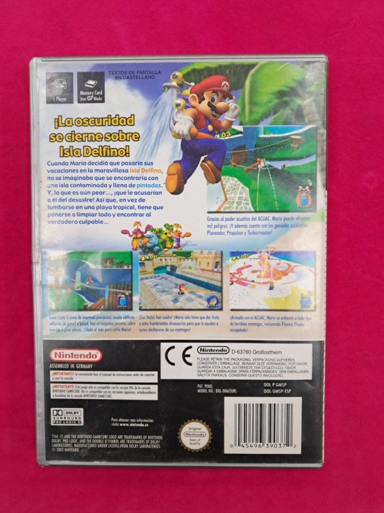 6-6-167927-2-Videojuego GameCube Super Mario Sunshine